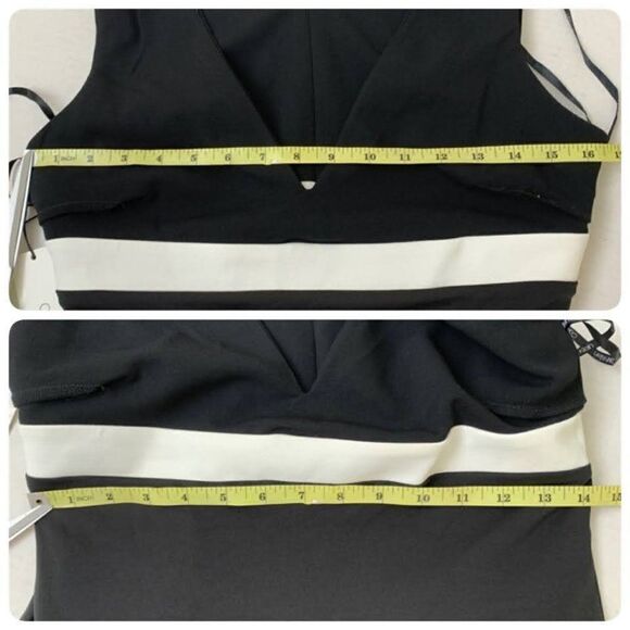 CALVIN KLEIN Womens Long Gown Dress CD9B19L9 Size 4 Black Sleeveless V Neck Maxi - Picture 9 of 9